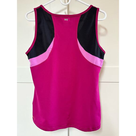Lucy‎ Workout Top sz L - Picture 2 of 4
